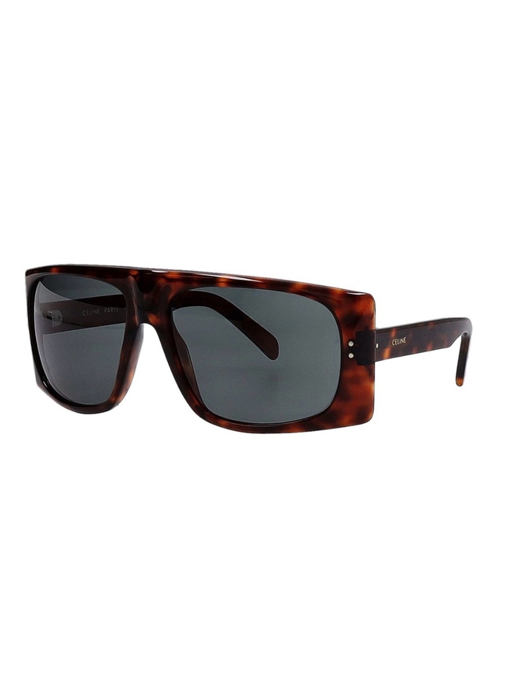 CELINE HAVANA/BLUE OVERSIZED UNISEX SUNGLASSES CL40089I